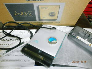 SHARP Auvi DS-30 MDプレイヤー シャープMD 銘機 中古ジャンク品