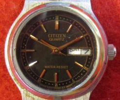 CZ5B3) ★完動腕時計★CITIZEN シチズン　レディース★日付 曜日　フル装備で美品