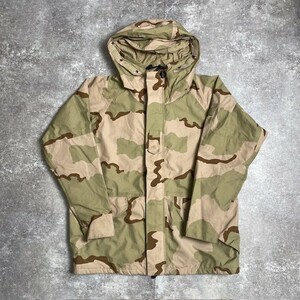 【men226U】 US.ARMY ECWCS エクワックスパーカー デザートカモ LARGE 8415-01-470-2828 陸軍 米国実品 ミリタリー 226U