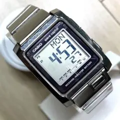 【電波ソーラー】CASIO i-RANGE デジタル腕時計 シルバー