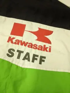 Kawasaki  デカロゴ オーバーサイズ ナイロンスタッフジャケット