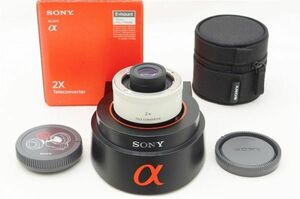 ☆極上美品☆ ソニー テレコンバーター Sony TELECONVERTER SEL20TC 元箱 付属品 ♯24072102