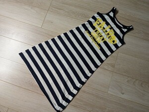 ☆120cm☆ボーダーワンピース