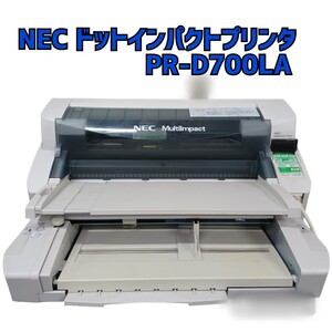 石)③最終値下げ！【引取可:愛知】現状品 NEC ドットインパクトプリンタ PR-D700LA 中古 240521 奥