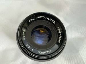 【中古　美品】FUJI PHOTO FILME FUJINON 55mm f2.2　M42マウント