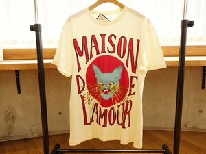 GUCCI グッチ　Tシャツ　MAISON DE LAMOUM アイボリー 539081 スパンコール　XS 　衣類　レディース　メンズ　中古　１円～　【質屋出品】