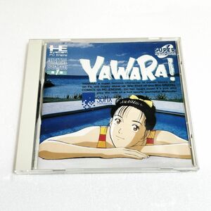 PCECD YAWARA【箱・説明書有り】清掃済 ４本まで１個口で同梱可 ＰＣエンジン CDーROM2