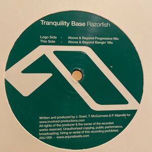 Tranquility Base / Razorfish,anj005,anjunabeats,anjunadeep,above&beyond