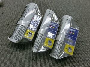 - - ● 未使用 EPSON エプソン 純正 インクジェット プリンタ インク カートリッジ IC5CL06 カラー 3個