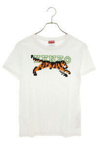 ケンゾー Tシャツ FD52TS0124SG サイズ:S ピクセルタイガーTシャツ 中古 BS99