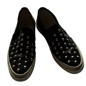 JUNYA WATANABE Archive Studs Leather Slip-on Leather Shoes ジュンヤワタナベ アーカイブ スニーカー gaultier lgb kmrii ifsixwasnine