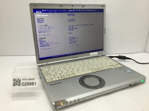 ジャンク/ Panasonic CF-SZ6RDFVS Intel Core i5-7300U メモリ4.1GB ストレージ無し 【G28981】