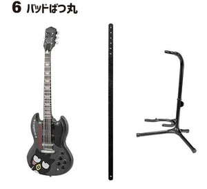 サンリオキャラクターズ×ROCKMONO×バッドばつ丸×ギター×新品未使用品