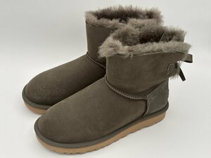 新品 ug1425 訳あり品 UGG アグ ミニ ベイリーボウ II 23.0cm US6.0 女性用 スレート MINI BAILEY BOWII 1016501