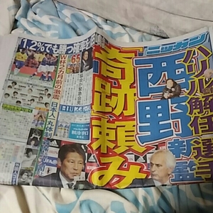 日刊スポーツ●2018年4月10日 日刊スポーツ●新聞