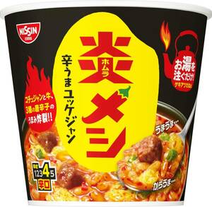 日清炎メシ 辛うまユッケジャン [辛うま牛だし] 日清食品 インスタント ごはん ご飯 106g×6個