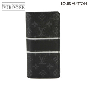 未使用 展示品 ルイ ヴィトン LOUIS VUITTON フラグメント モノグラム エクリプス フラッシュ ポルトフォイユ ブラザ 長財布 90226338