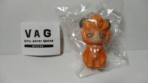 VAG (VINYL ARTIST GACHA)　SERIES 24　グニゥルフ　オレンジ　墨松　ソフビ　フィギュア　ガチャガチャ