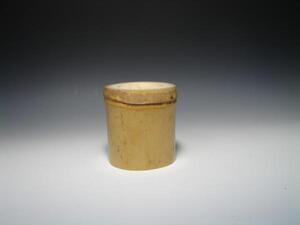 ★【七】　茶道具　竹製　蓋置　風炉用　新品