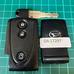 DA17297 点灯なし ダイハツ L0499純正 スマートキー ３ボタン キーレス L375S L385S タント タントカスタム等 スライドドア