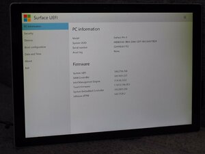 Microsoft Surface Pro4 1724 128GB m3-6Y30 0.90GHz 4GB OS無し ジャンク D50932