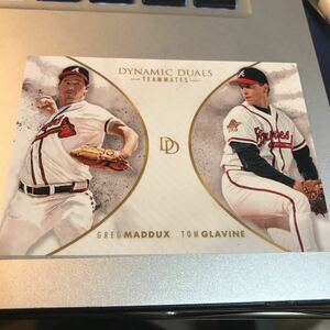 2018 TOPPS on demand dynamic duals GREG MADDUX TOM GLAVINE