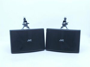 中古　JVCケンウッド(ビクター) コンパクトスピーカー 黒色 PS-S230B　2個セット　送料無料