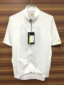 HO232 マビック MAVIC ESSENTIAL JERSEY 半袖サイクルジャージ 白 M