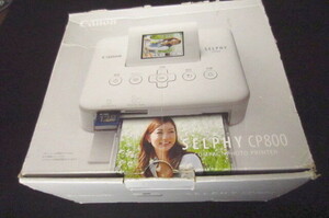 ジャンク品プリンターSELPHY CP800 （ホワイト）