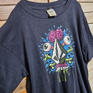 volcom x Jimbo Phillips Tシャツ 黒 ジムフィリップス ボルコム コラボ 希少 レア 