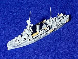 ★極美品 独直輸入品 Hai 1/1250 金属製模型 デンマーク海軍 海防戦艦 ニールス・ユール 軍艦 巡洋艦 駆逐艦 