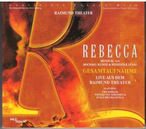 ミュージカル「REBECCA レベッカ GESAMTAUFNAHME」2CD ウィーン Raimund Theater ミヒャエル・クンツェ シルヴェスター・リーヴァイ