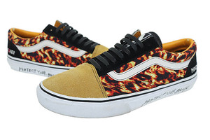 バンズ VANS ×MINDSEEKER マインドシーカー OLD SKOOL オールド スクール V36MINDSEEKER 27.5 マルチカラー ブランド古着ベクトル 中古●