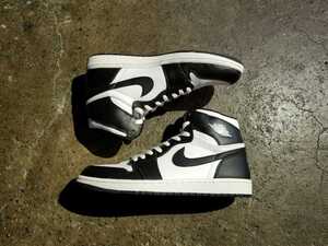 NIKE AIR JORDAN 1 CDP BLACK/WHITE 29.5㎝ COLLEZIONE 1/22 カウントダウンパック ナイキ エアジョーダン1 332550-011 2008年製