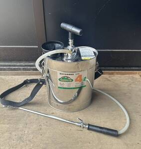 FUJIWARA セーフティー3 SPRAYER　肩掛半自動噴霧器　４L　蓄圧式　手動式　散布機　水　肥料　農薬　