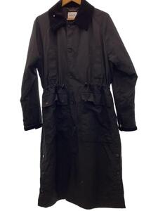 MONKEY TIME◆Stand Fall Collar Coat/コート/S/ナイロン/BLK/8325-186-1047