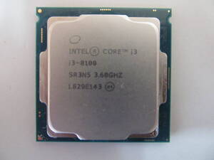 CPU Corei3-8100（中古）