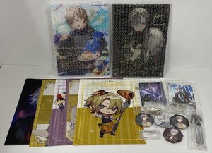 Ik534★にじさんじ 葛葉 他 グッズ セット VTuber バーチャルライバープロジェクト クリアファイル 缶バッジ 他 中古★