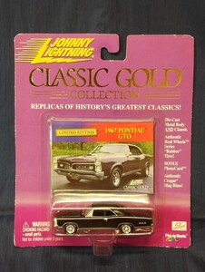 ジョニーライトニング 1/64 67年型 ポンティアック ジー・ティー・オー マッスルカー JOHNNY LIGHTNING Pontiac GTO GM A-body