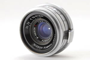 Nikon ニコン W-Nikkor C 35mm 3.5cm F/2.5 マニュアルフォーカス レンズ (oku2329)