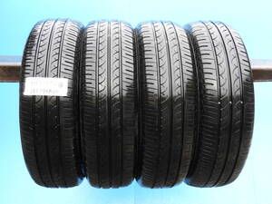 【SHT1937-S】 2021年製 ヨコハマ ブルーアース サマー 中古タイヤ【185/70R14】4本