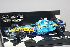 ミニチャンプス PMA 1/43 RENAULT ルノー R25 フェルナンド・アロンソ 2005 #5 400050005