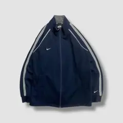 00s NIKE ナイキ トラックジャケット ネイビー S y2k