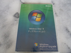 Windows Vista★Anytime Upgrade☆32ビット版ソフトウェア★未使用 未開封★Microsoft