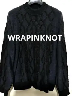 WRAPINKNOT ラッピンノット　ザックリケーブル編み　ウメダニット