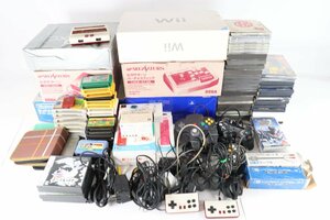 【大量まとめ】任天堂 ニンテンドー SEGA セガ Wii/セガターン/スーパーファミコン/プレステ ゲーム機 本体 カセット まとめ売り 2782-AS