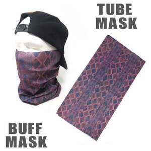 【メール便送料無料】ストレッチ素材チューブマスク『オリエンタル』BUFF-OE バフマスク　BUFF MASK バイク