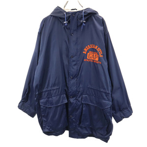 ギャップ 90s オールド フーデッド コート L ネイビー GAP メンズ