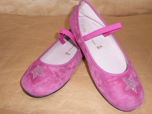 ♪ 高級ブランド Pretty Ballerinas プリティバレリーナ ANGELIS PEIL バレーシューズ フラットシューズ ローズピンク サイズ 21cm 極美品