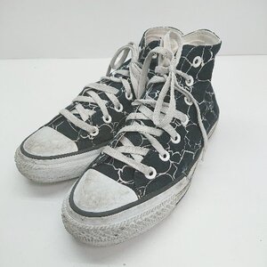 ◇ CONVERSE ハイカット オールスター オールシーズン カジュアル スニーカー サイズ24 ブラック レディース E